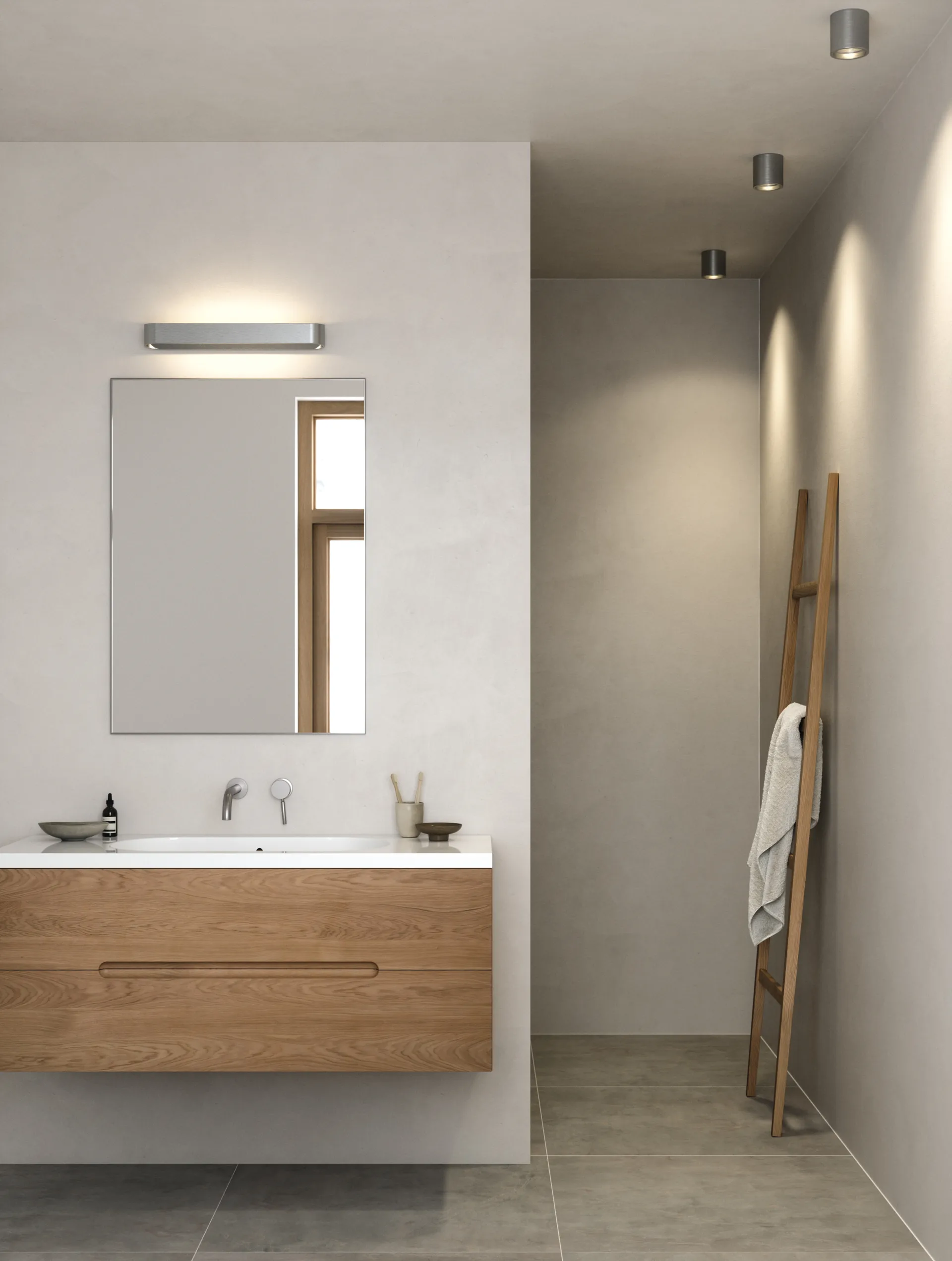 Solo Round spotlight, Titanium Light-Point