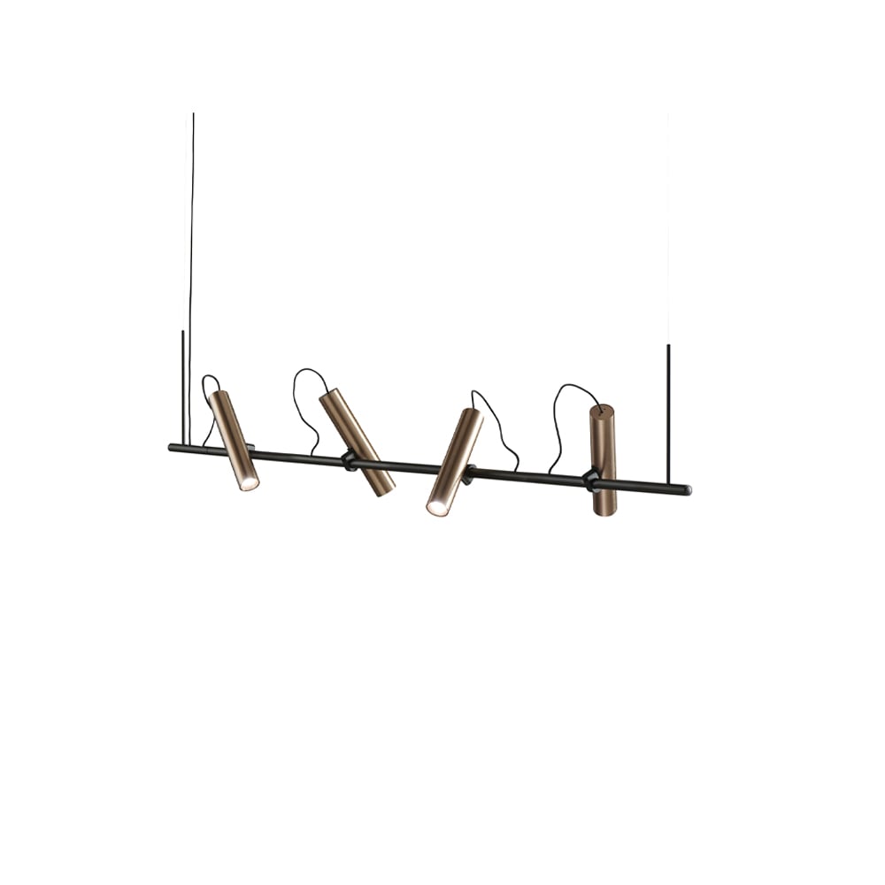 Light-Point Spirit riippuvalaisin Black/rose gold, s1500