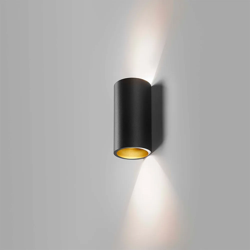 Zero W1 -seinävalaisin, Black/gold Light-Point