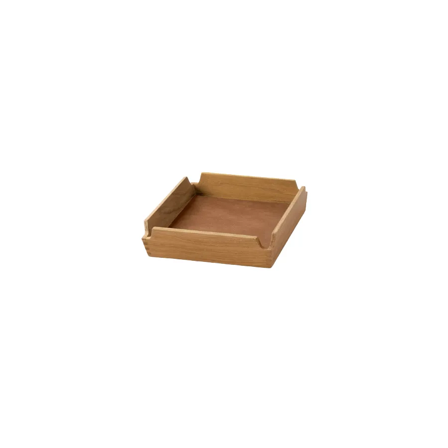 Airy Nupo tarjotin, Nature-teak, mini LIND DNA