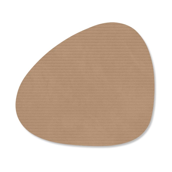 Corduroy lasinalunen curve - Nougat - LIND DNA
