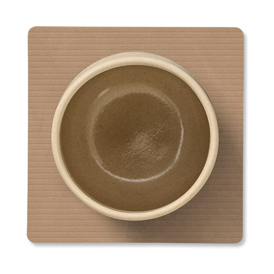 Corduroy lasinalunen square., Nougat LIND DNA