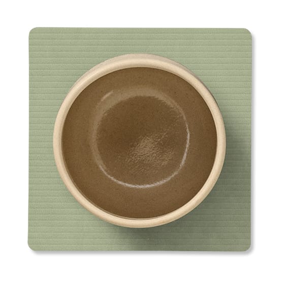 Corduroy lasinalunen square., Olive Green LIND DNA