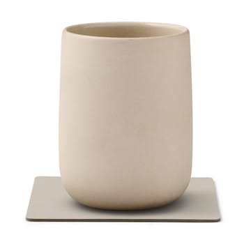 Corduroy lasinalunen square. - Oyster White - LIND DNA