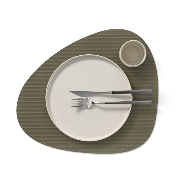 Corduroy pöytätabletti curve L, Army Green LIND DNA
