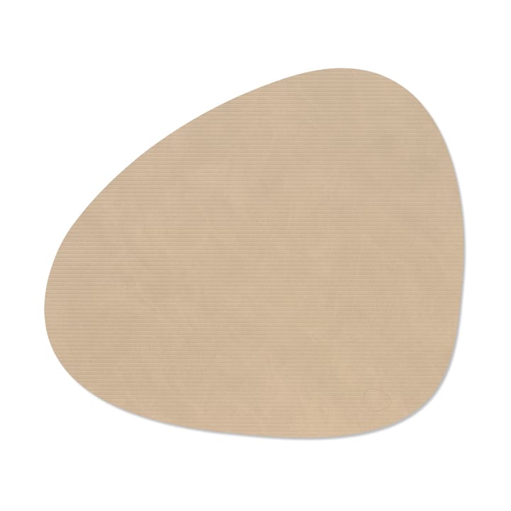 Corduroy pöytätabletti curve L - Hiekka - LIND DNA