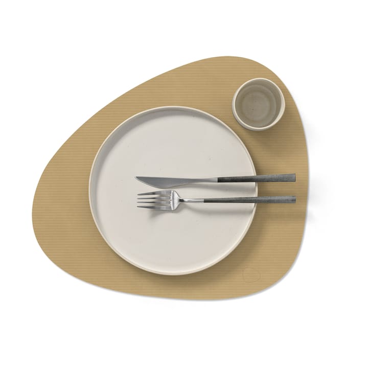 Corduroy pöytätabletti curve L, Khaki LIND DNA