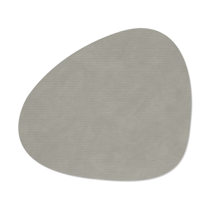 Corduroy pöytätabletti curve L - Light Grey - LIND DNA