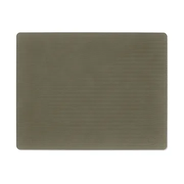 Corduroy pöytätabletti square L - Army Green - LIND DNA