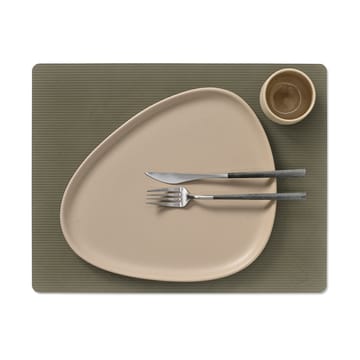 Corduroy pöytätabletti square L - Army Green - LIND DNA