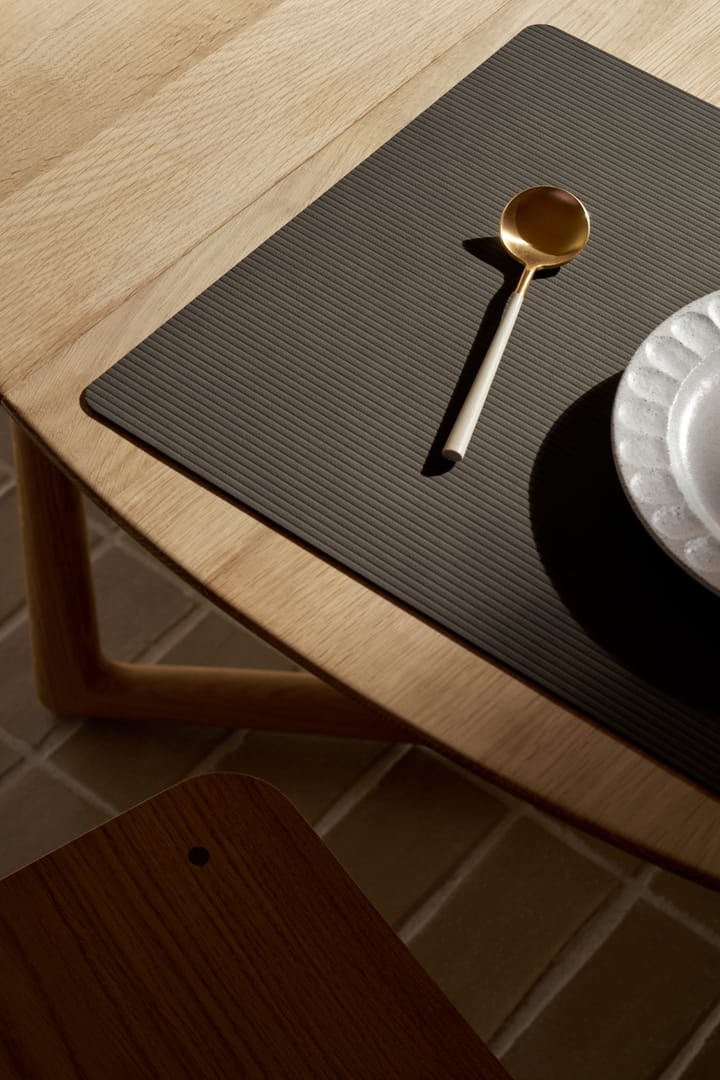 Corduroy pöytätabletti square L, Caviar LIND DNA