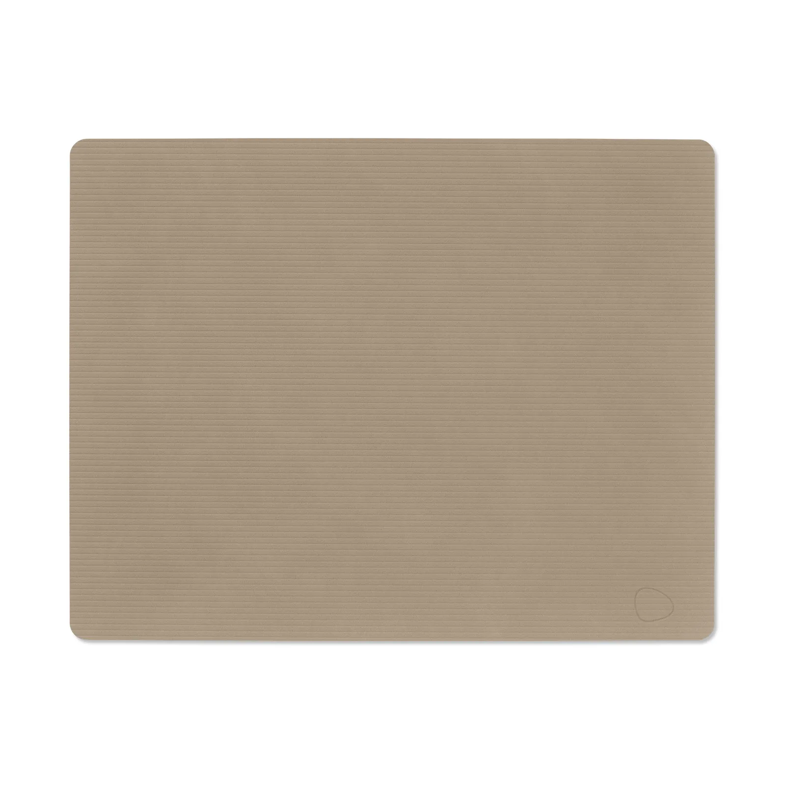 Corduroy pöytätabletti square L, Clay Brown LIND DNA