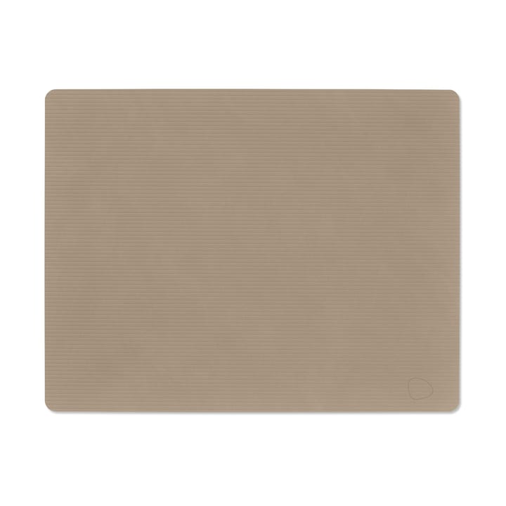 Corduroy pöytätabletti square L - Clay Brown - LIND DNA