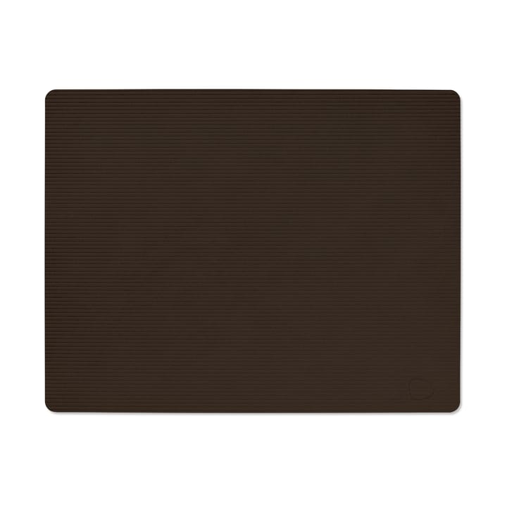 Corduroy pöytätabletti square L - Hazel - LIND DNA