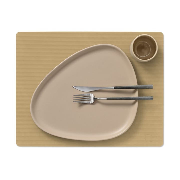 Corduroy pöytätabletti square L, Khaki LIND DNA