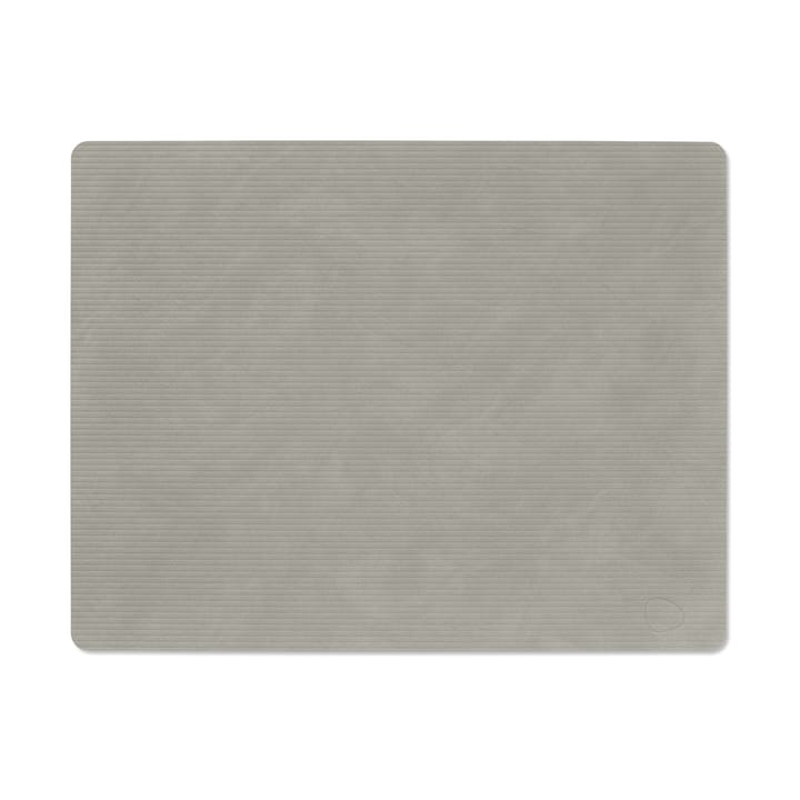 Corduroy pöytätabletti square L - Light Grey - LIND DNA