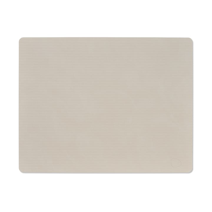 Corduroy pöytätabletti square L - Oyster White - LIND DNA