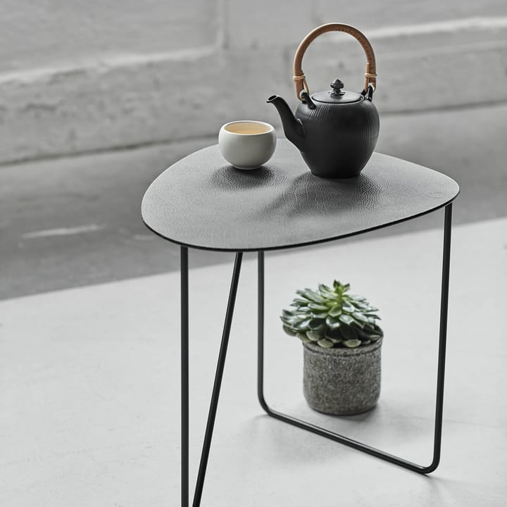 Curve Hippo -sivupöytä, L, Black-anthracite LIND DNA
