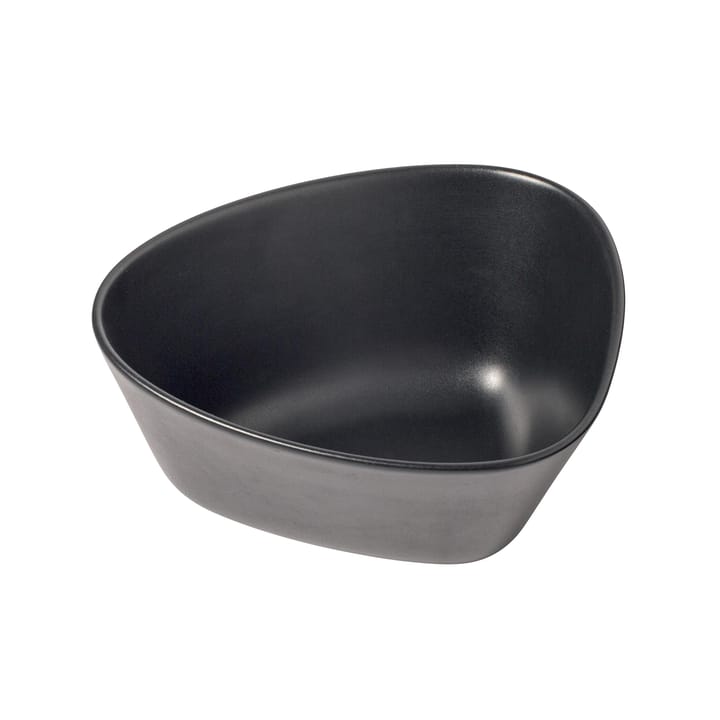 Curve Stoneware kulho M 20x22 cm - Black - LIND DNA