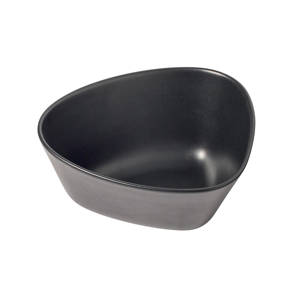 LIND DNA Curve Stoneware kulho M 20x22 cm Black | Skandinaavinen Sisustus | Tarjoilukulhot | Musta