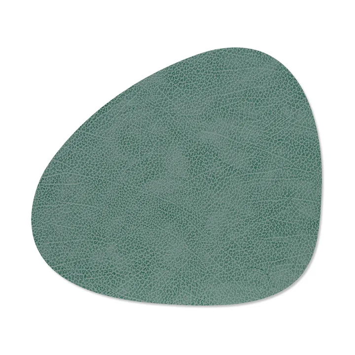 Hippo pöytätabletti curve M - Pastel green, 35x31 cm - LIND DNA