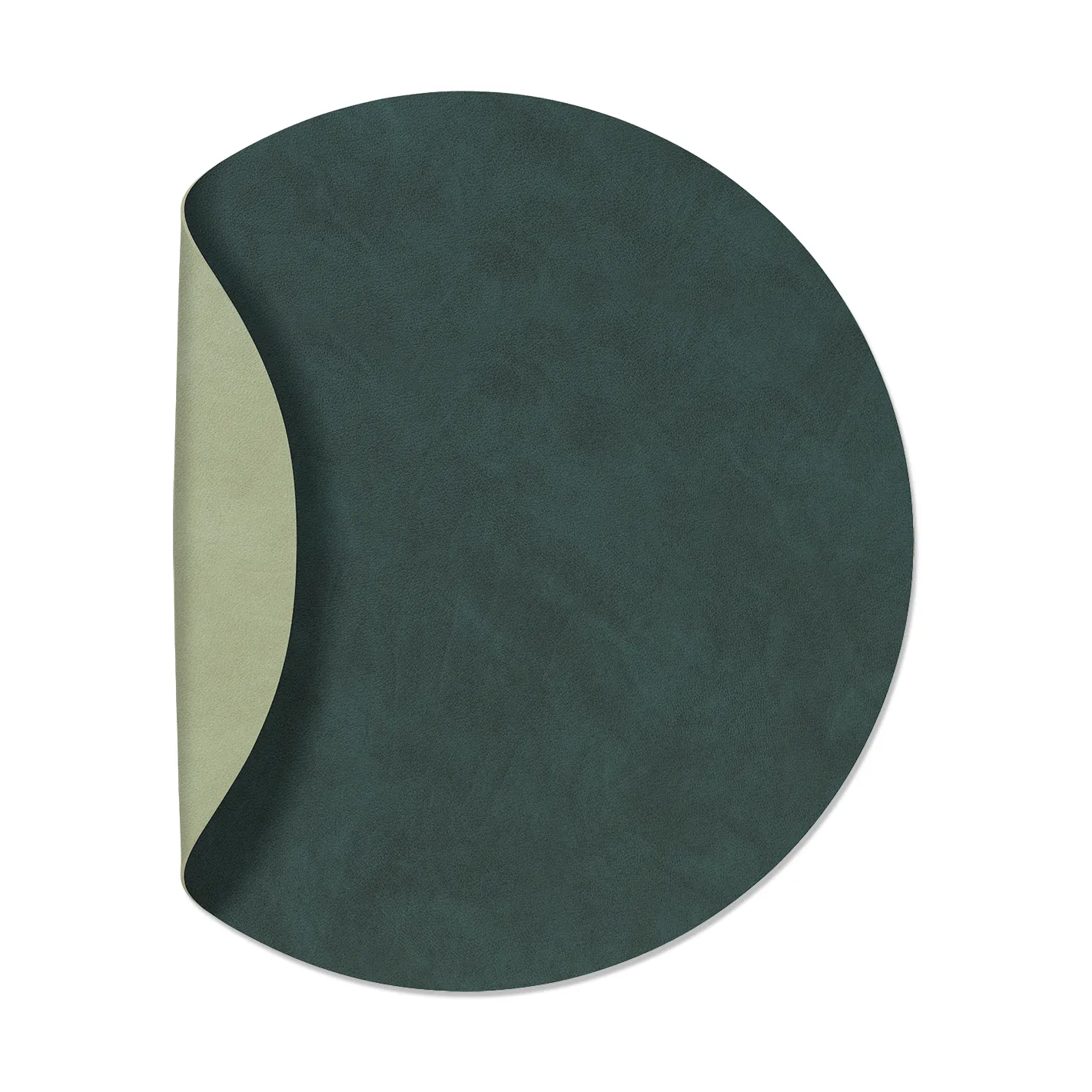 Nupo pöytätabletti circle kaksipuolinen XL 1 kpl, Dark green-olive green LIND DNA
