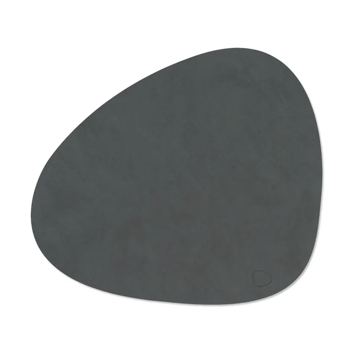 Nupo pöytätabletti curve L - Antrasiitinharmaa, 44x37 cm - LIND DNA