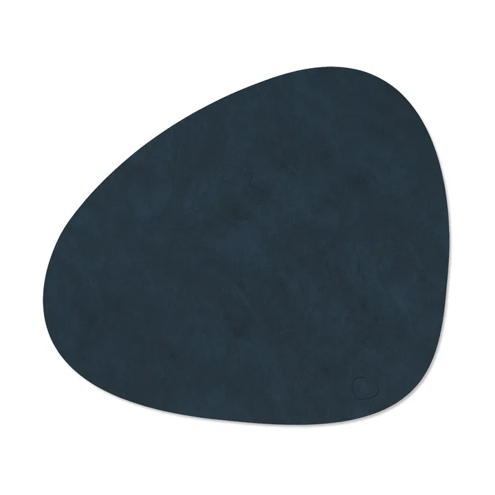 Nupo pöytätabletti curve L - Midnight blue, 44x37 cm - LIND DNA