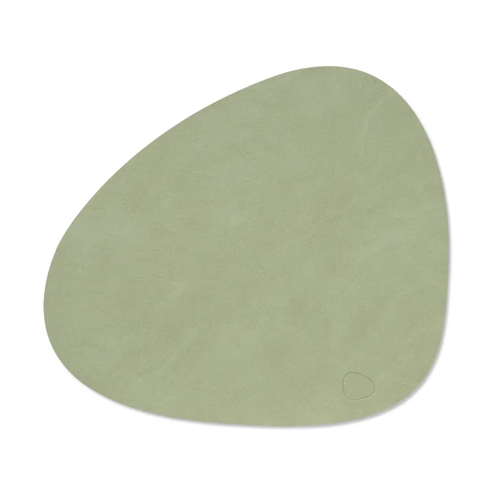 Nupo pöytätabletti curve M - Olive green, 35x31 cm - LIND DNA