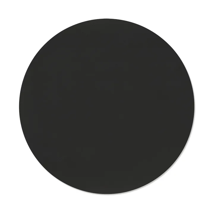 Nupo pöytätabletti - Musta muste, ympyrä, L, Ø38 cm - LIND DNA