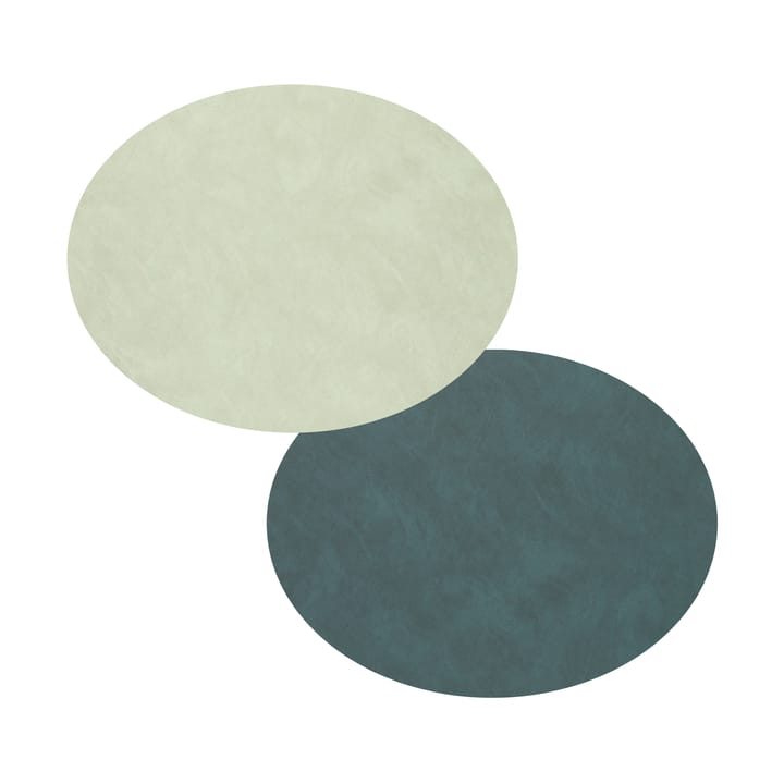 Nupo pöytätabletti oval kaksipuolinen S 1 kpl, Dark green-olive green LIND DNA