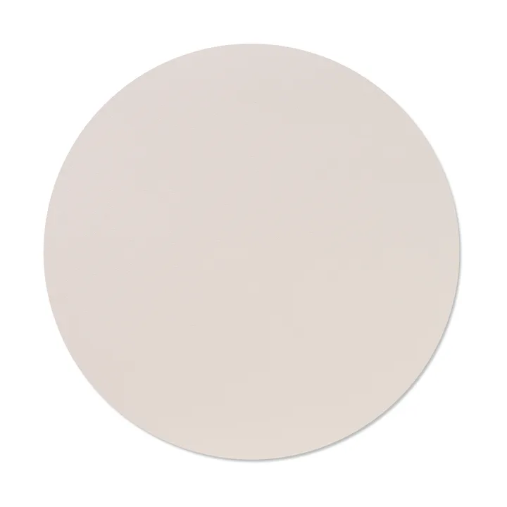 Nupo pöytätabletti - Soft nude, ympyrä, L, Ø38 cm - LIND DNA