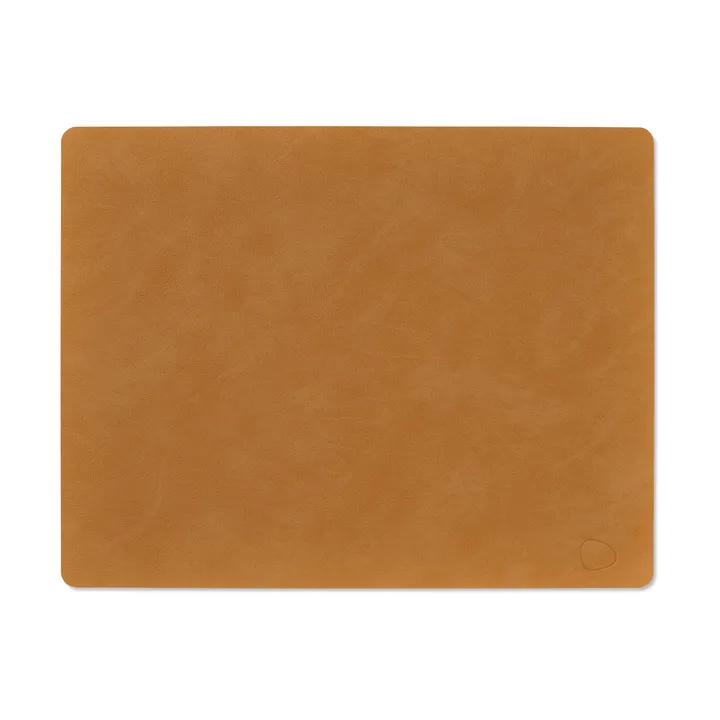 Nupo pöytätabletti square L - Burned curry, 45x35 cm - LIND DNA