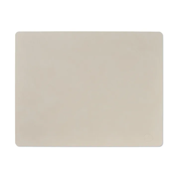 Nupo pöytätabletti square L - Oyster white, 45x35 cm - LIND DNA