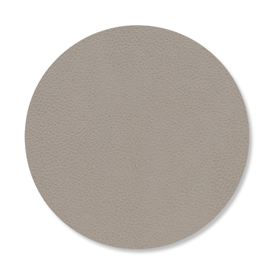 LIND DNA Serene lasinalunen circle 10 cm Ash | Skandinaavinen Sisustus | Lasinaluset | Harmaa