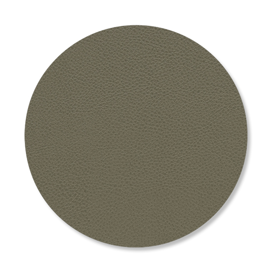 LIND DNA Serene lasinalunen circle 10 cm Moss | Skandinaavinen Sisustus | Lasinaluset | Vihreä