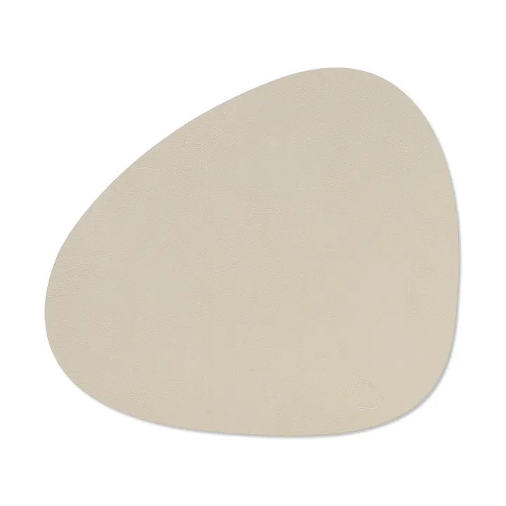 Serene pöytätabletti curve M - Cream, 35x31 cm - LIND DNA