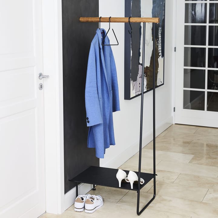 Swing vaateripustin, Oak black, m, naru black LIND DNA
