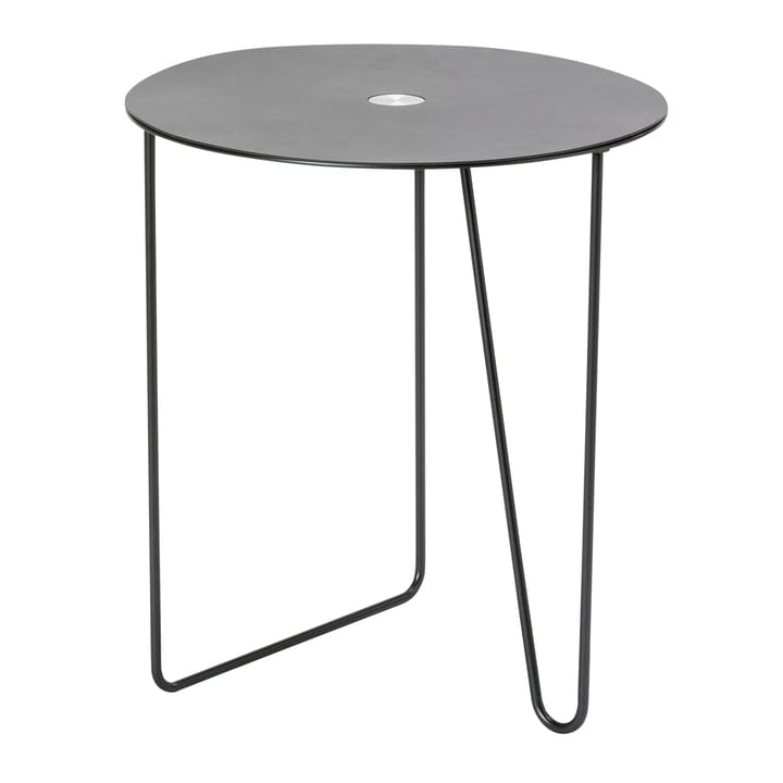 Turntable Nupo sivupöytä, M, Anthracite-light grey LIND DNA