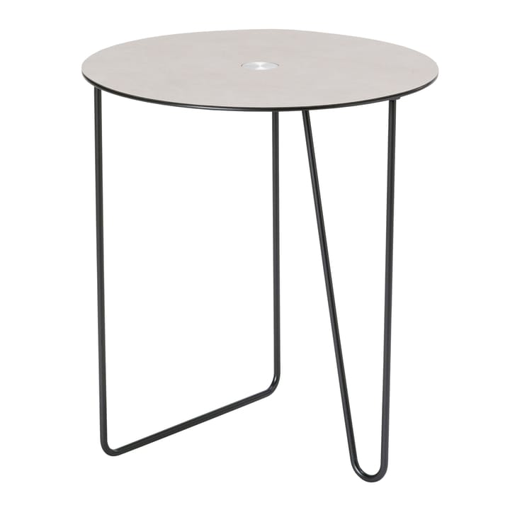 Turntable Nupo sivupöytä, M, Anthracite-light grey LIND DNA
