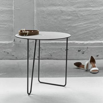 Turntable Nupo sivupöytä, M - Anthracite-light grey - LIND DNA
