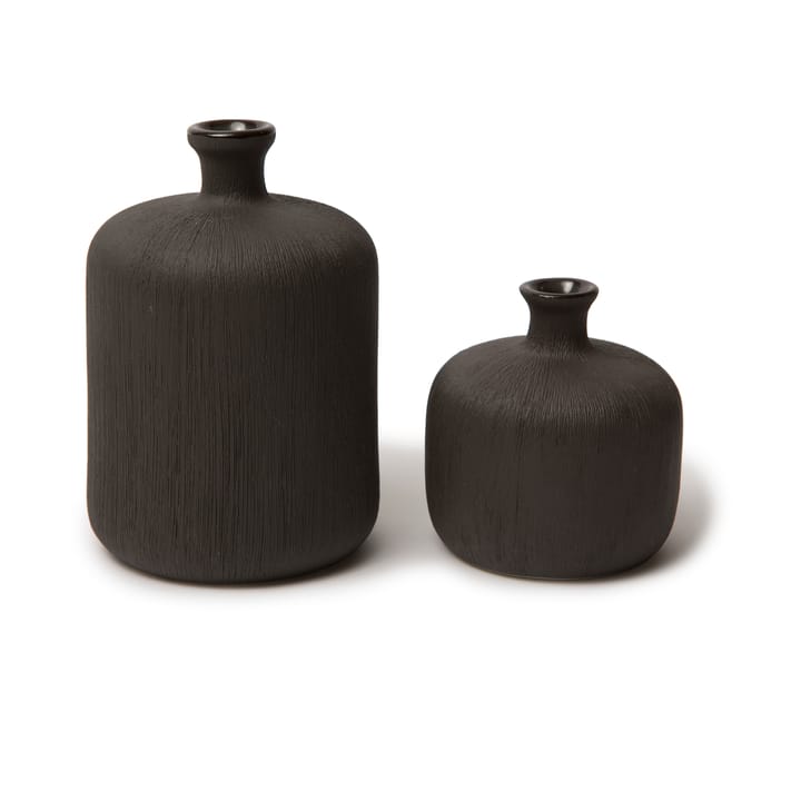 Bottle vaasi - Black, small - Lindform