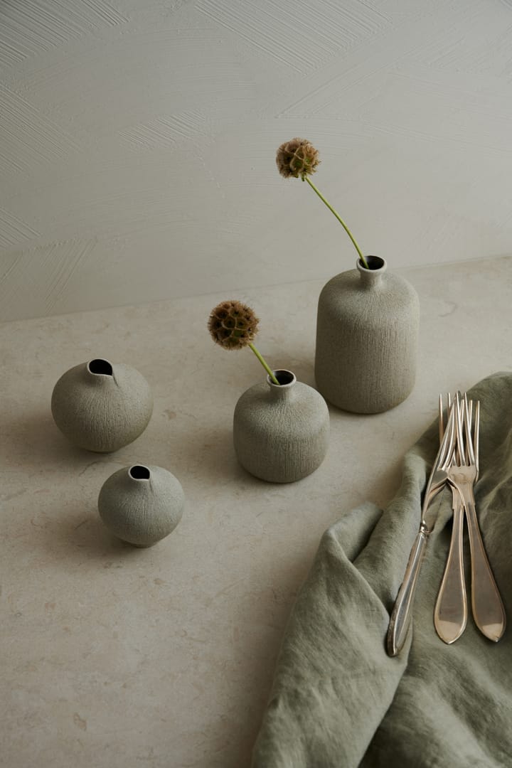 Bottle vaasi, Sand grey, small Lindform