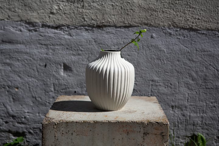 Kyoto vaasi, Sand white light deep line Lindform