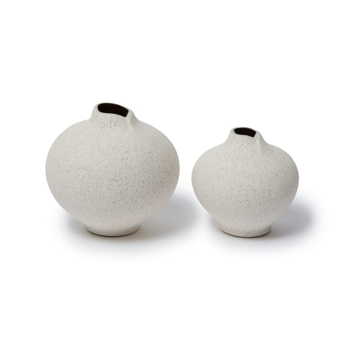Line vaasi, Sand white, medium Lindform