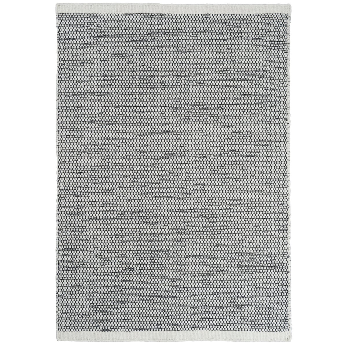 Linie Design Asko matto, 70 x 140 cm Mixed | Skandinaavinen Sisustus | Villamatot | Musta