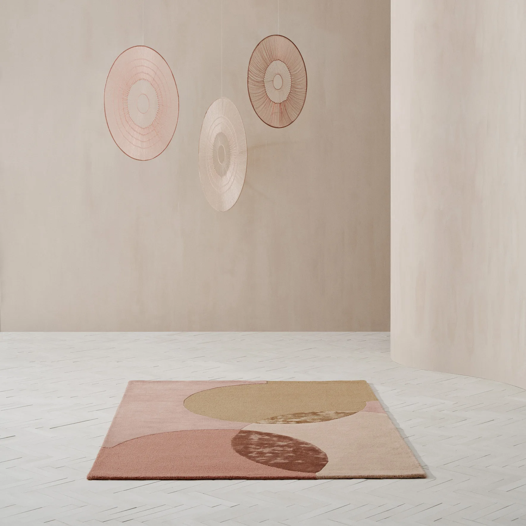 Caldera matto, 140 x 200 cm, Mustard Linie Design