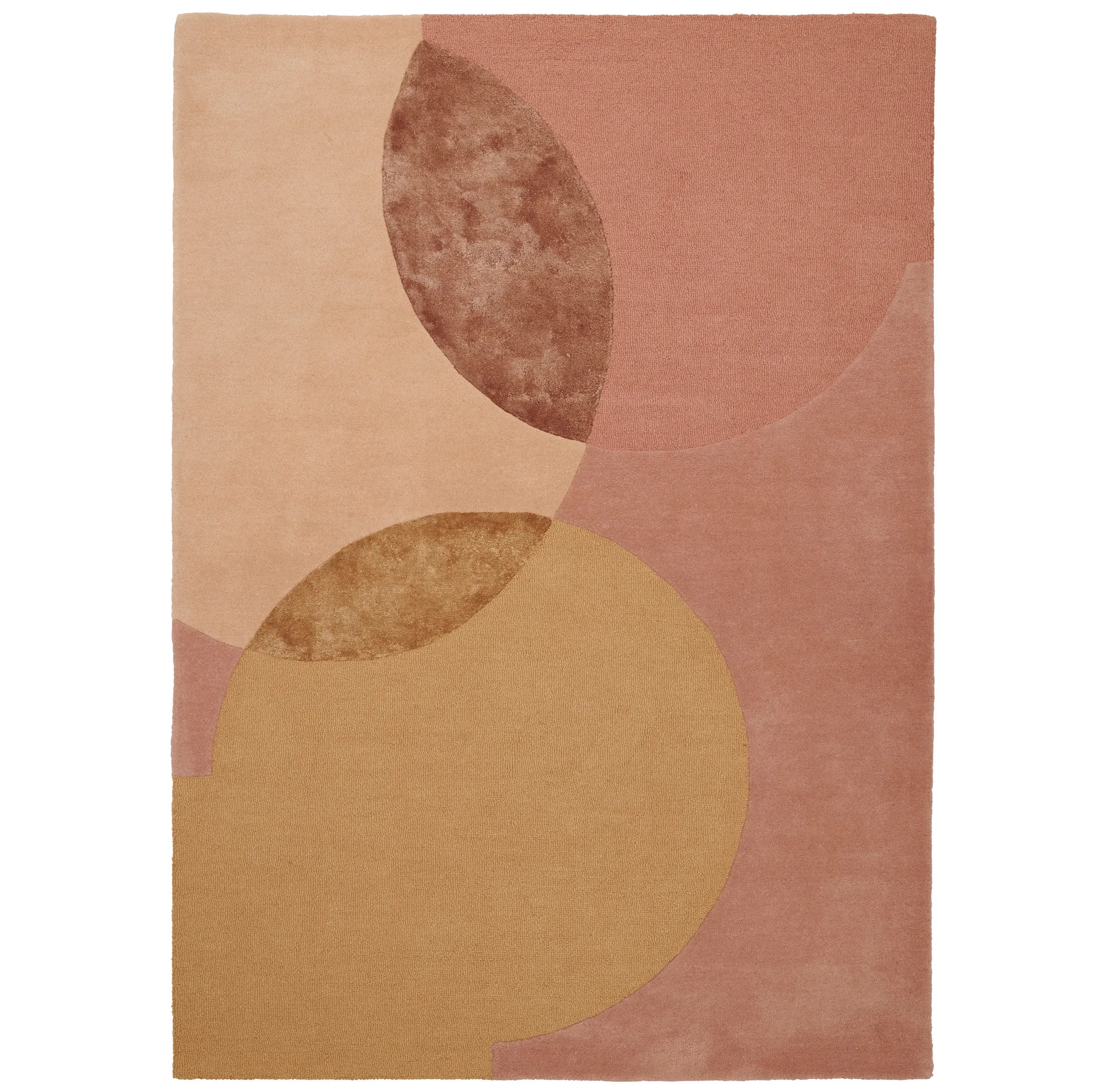 Caldera matto, 170 x 240 cm, Mustard Linie Design