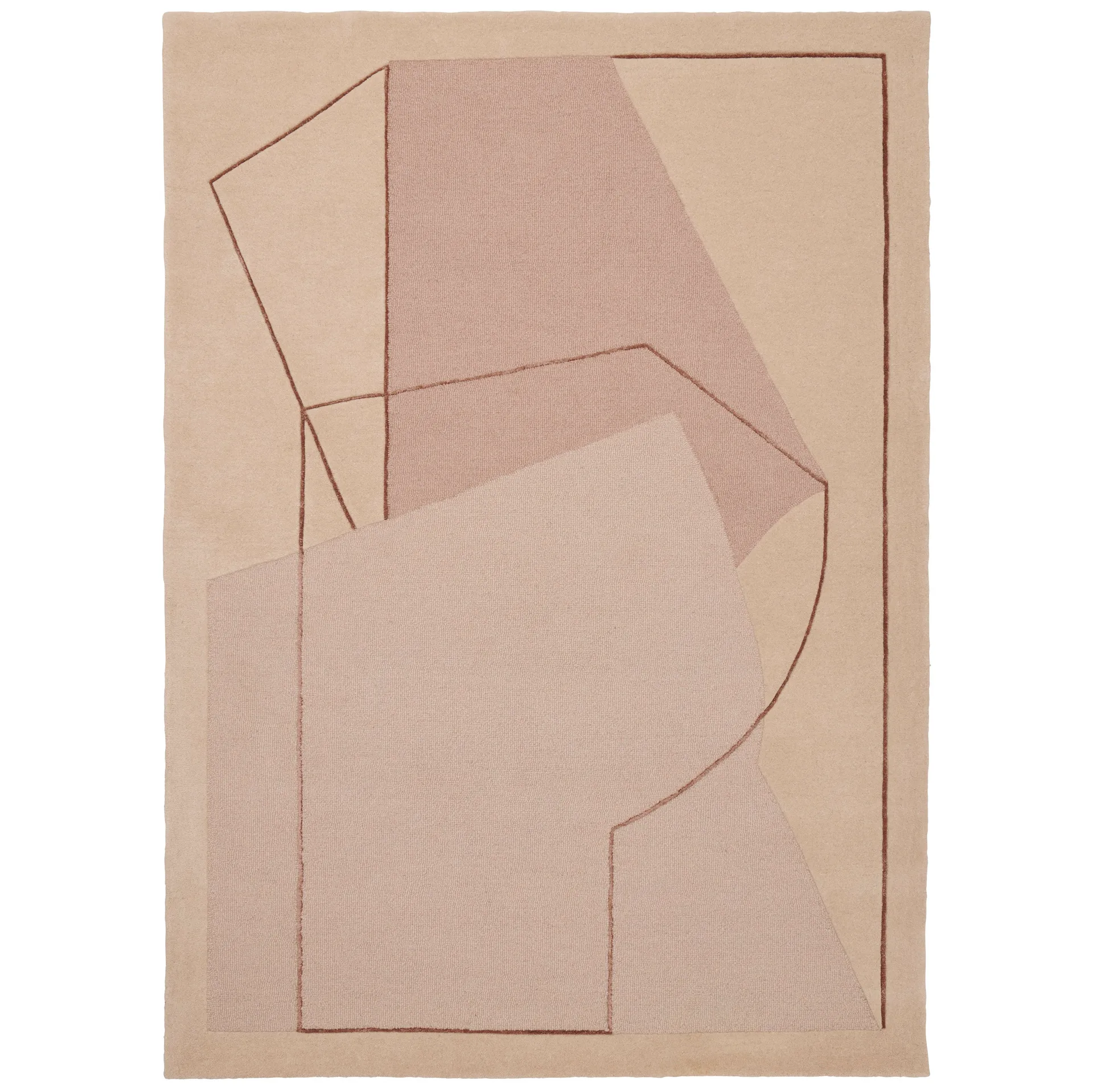 Furbo matto, 140 x 200 cm, Rose Linie Design