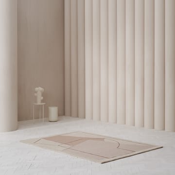 Furbo matto, 140 x 200 cm - Rose - Linie Design